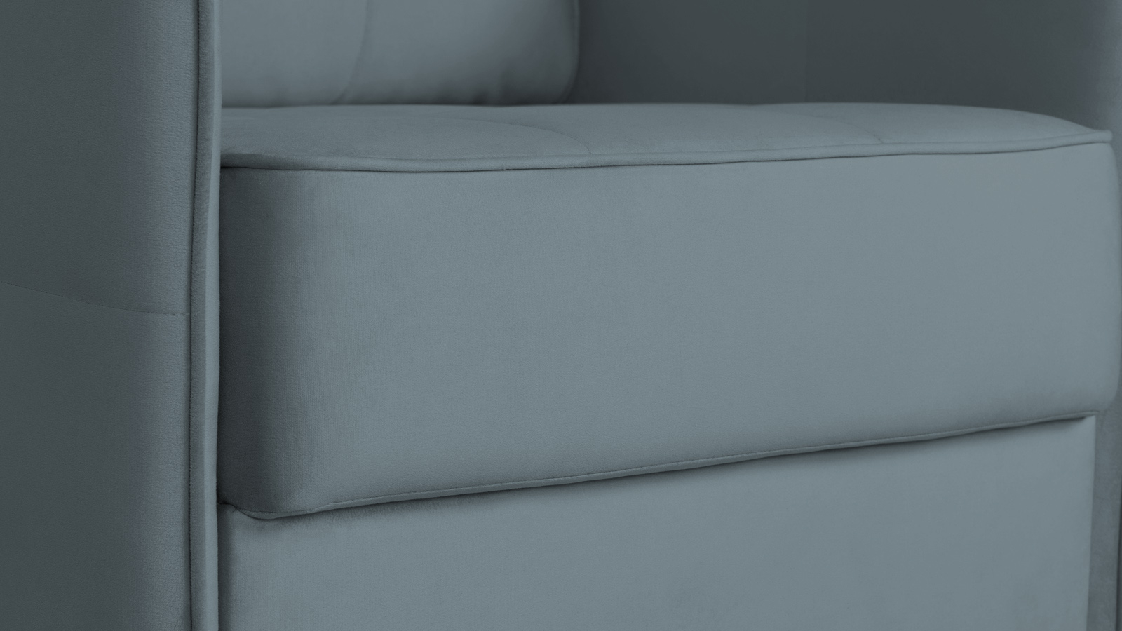 Кресло Amani Pro, Тк. Sky Velvet 18 (подлокотник: 5 см) 73.5x89 — купить в Озерце