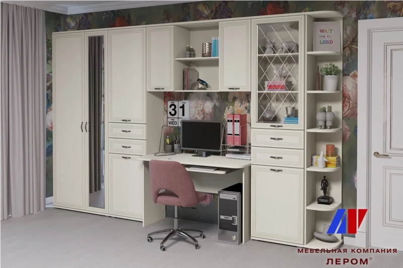 Детская Карина-2 (Серый Кашемир) — Мебель-центр Озерцо