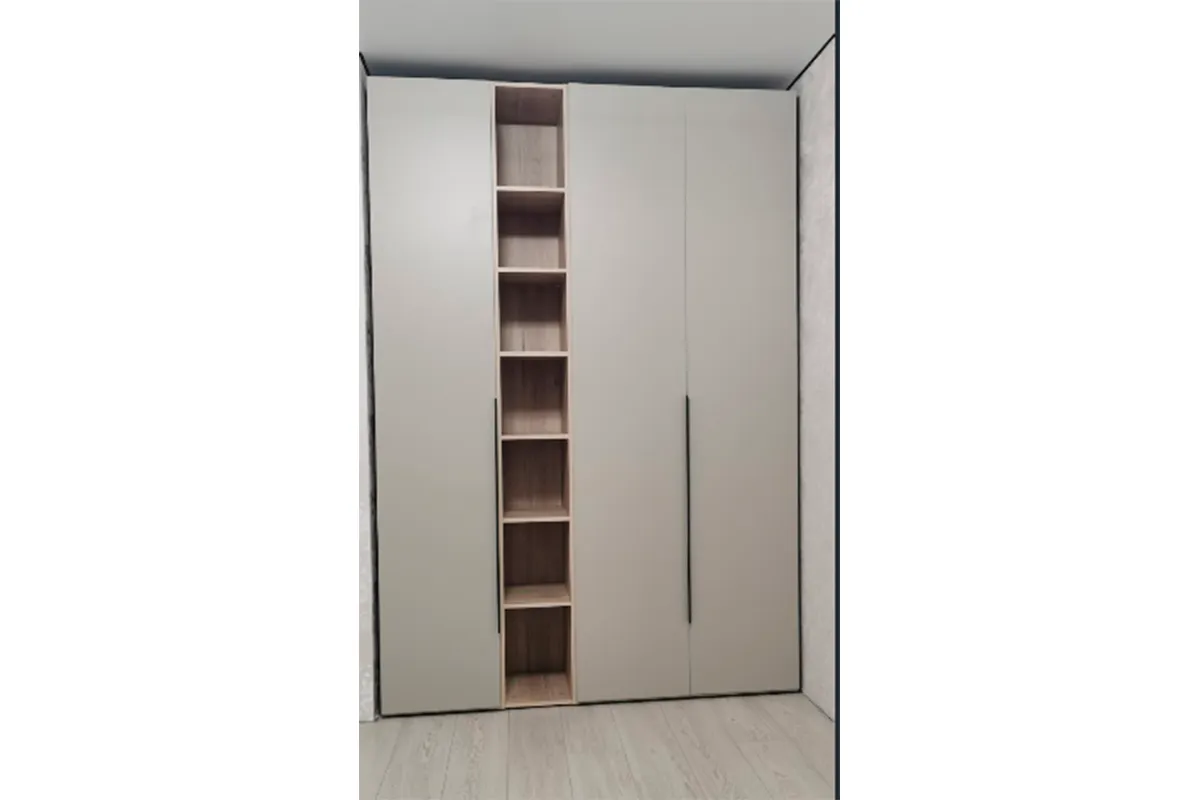 Шкаф Мария МШ/МШУ 90.40 (Дымчато-серый) в мебель-центре Озерцо