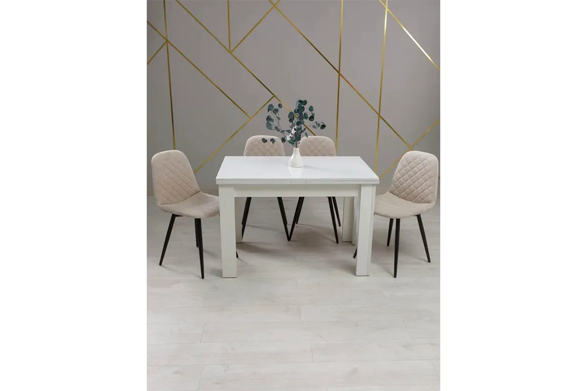 Стол обеденный Норман Тип 1 (Белый) - купить в Озерце