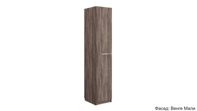 Шкаф однодверный Noble 45 см, цвет Венге 45x53 — купить в Озерце