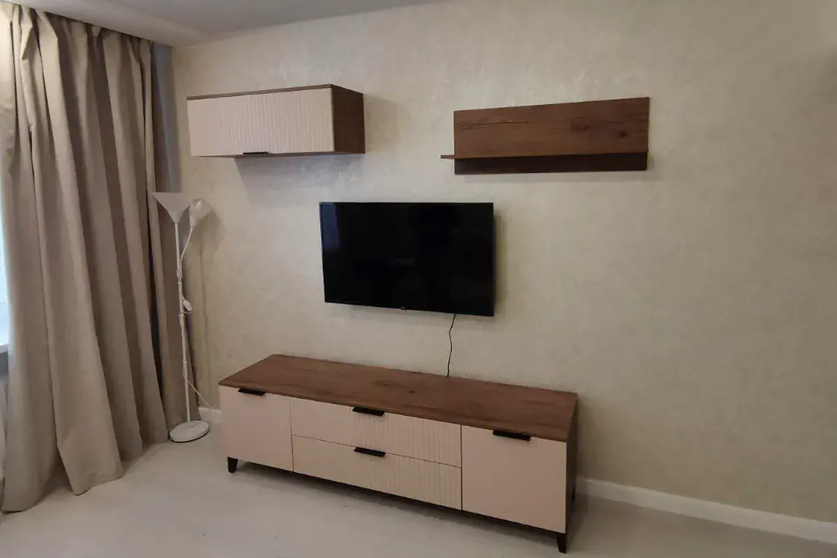 Набор мебели для гостиной Тоскана №1 (Дуб Табачный/Бисквит) — Мебель-центр Озерцо