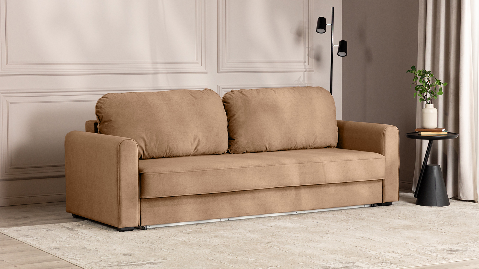 Диван -кровать Magni ткань Casanova Beige 96x233 — купить в Озерце