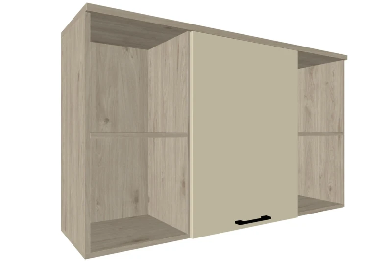 Антресоль АН-5024-ГС-КМ (Гикори Джексон Светлый/Кашемир Матовый) в мебель-центре Озерцо