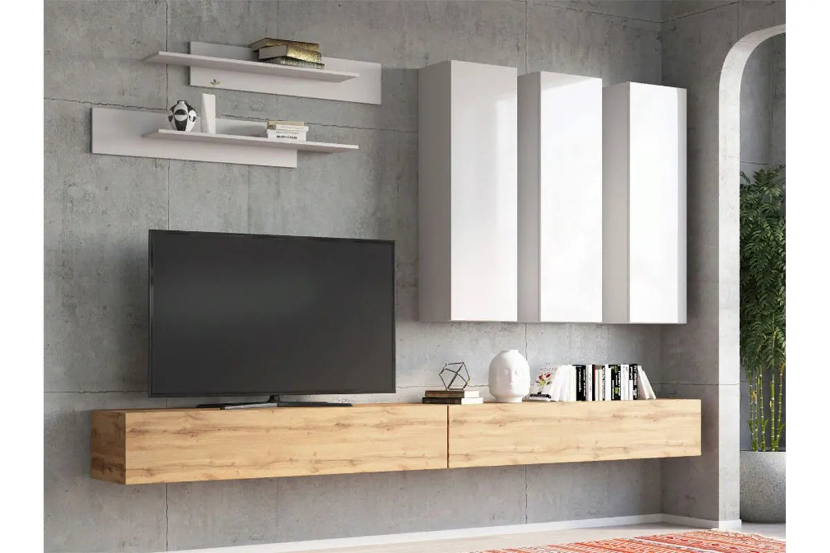 Шкаф навесной Point Тип-20 Белый/Белый глянец (71774434) в мебель-центре Озерцо