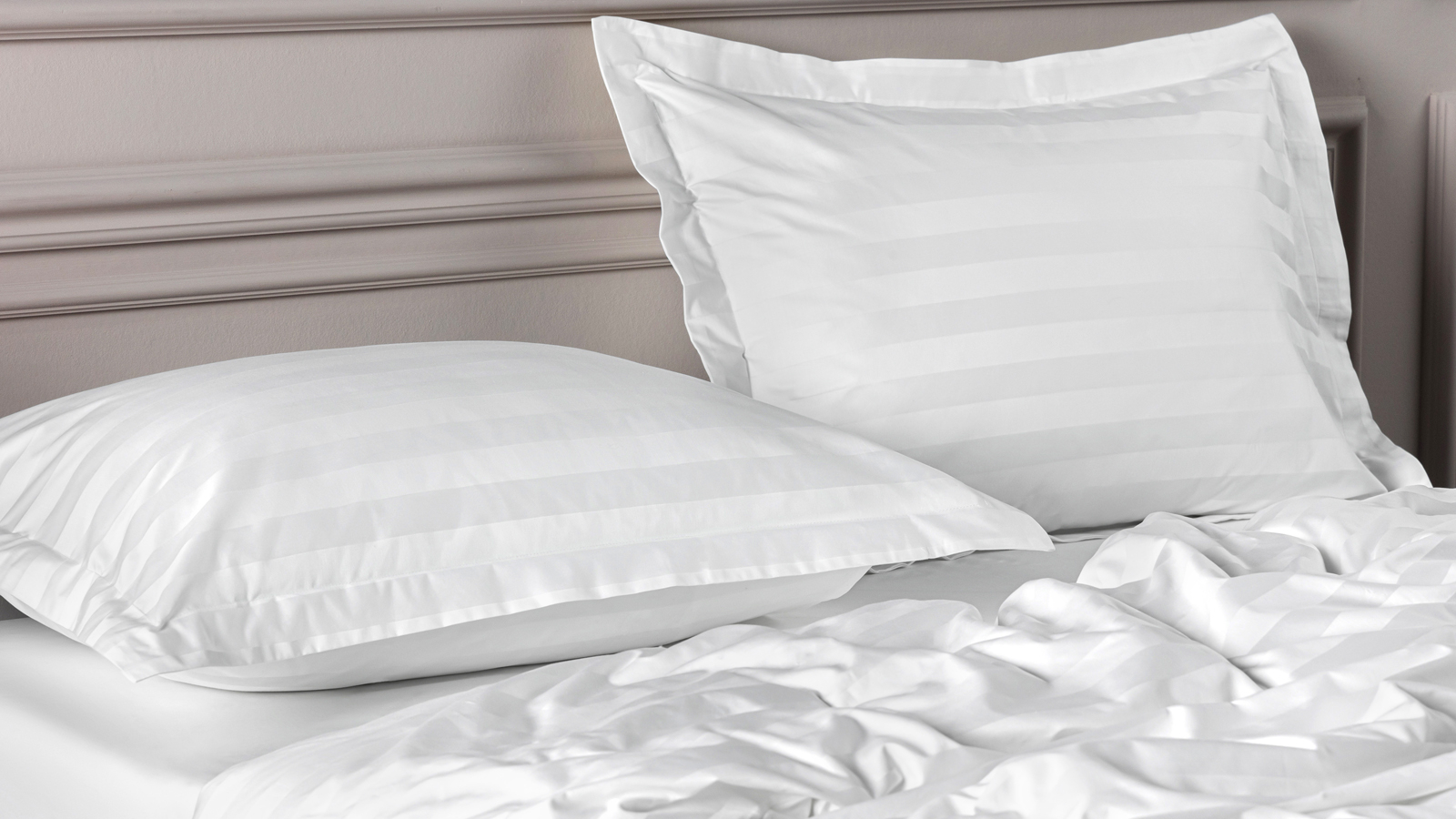 Постельное белье Askona Comfort Stripe 2.0 (односп.), цвет: Белый 140x205, без простыни в мебель-центре Озерцо