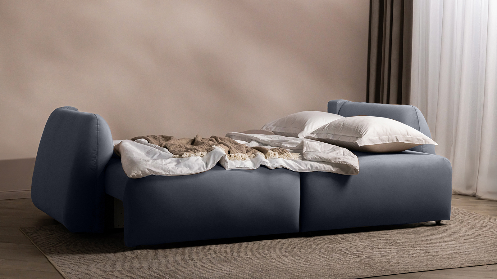 Диван -кровать Selvio ткань Velutto 52 110x250 — купить в Озерце