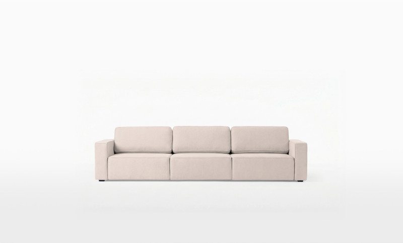 Диван Ralf, 3-х секционный, ткань Royal I Plombir 122x346 — купить в Озерце