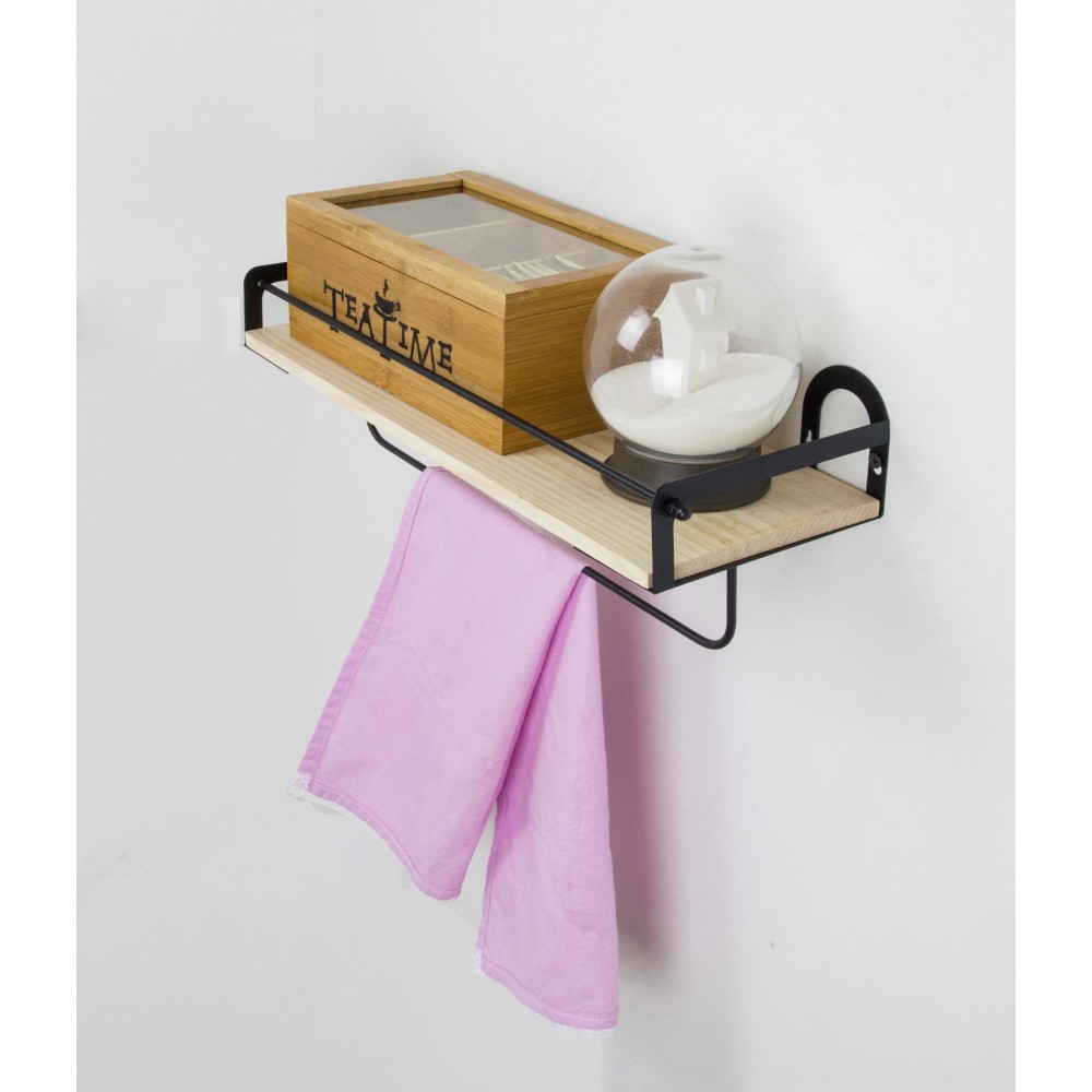 Полка настенная ALTA AK6691 со штангой в мебель-центре Озерцо