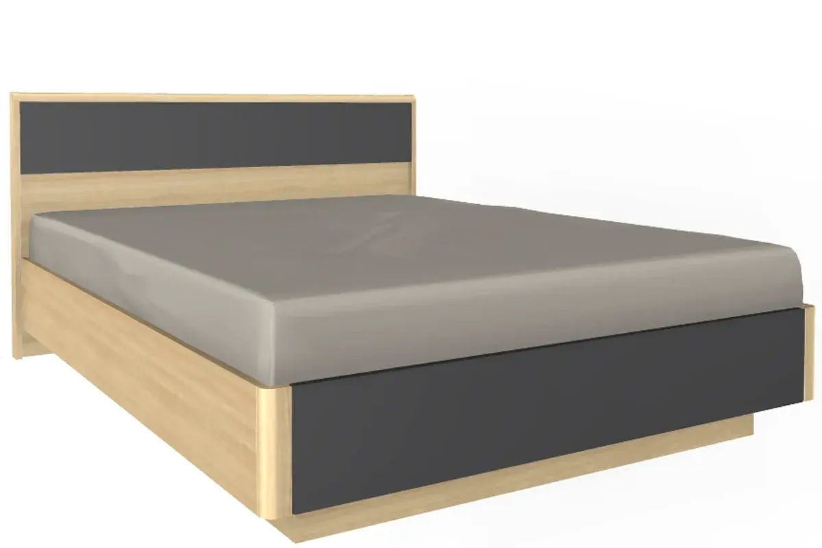 Спальня Грейс комплект 6 (Ясень Асахи/Антрацит матовый) - купить в Озерце