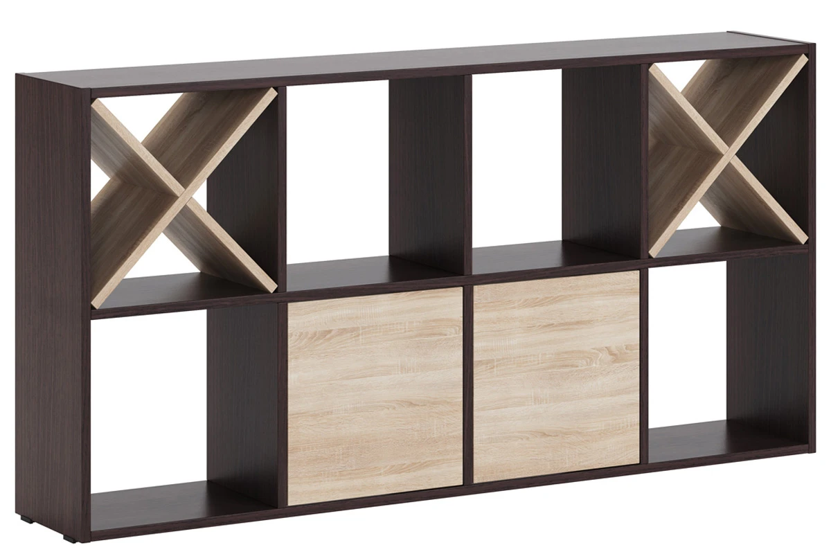 Стеллаж Лайт-1 (Венге) в мебель-центре Озерцо