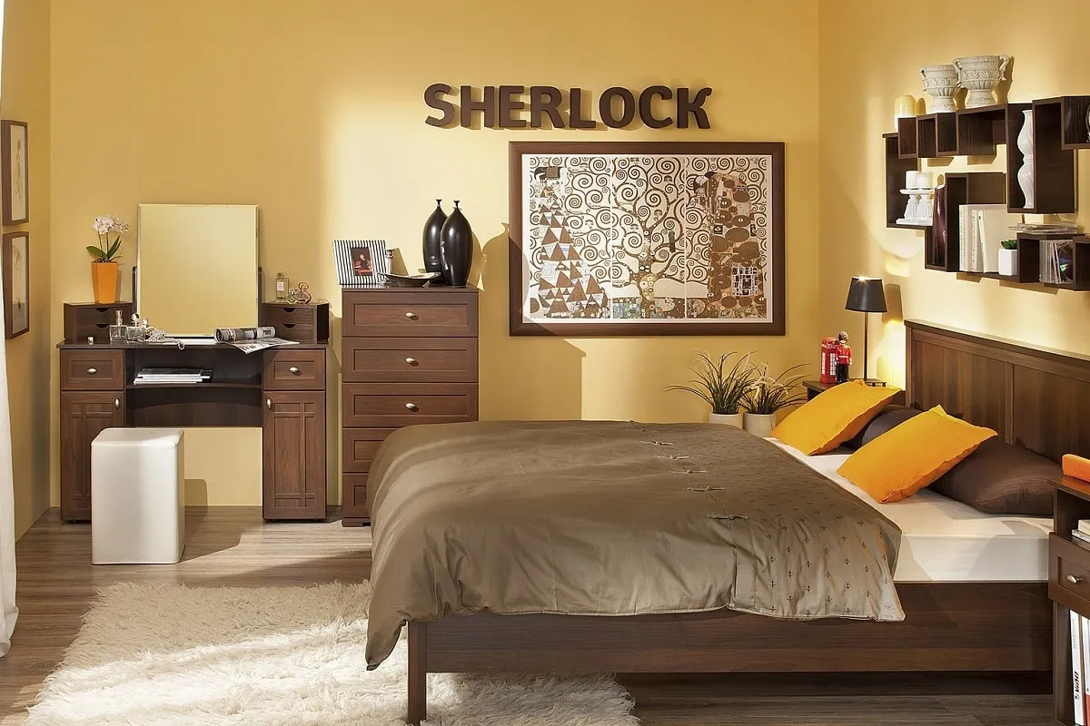 Спальня Sherlock (Орех шоколадный) - купить в Озерце