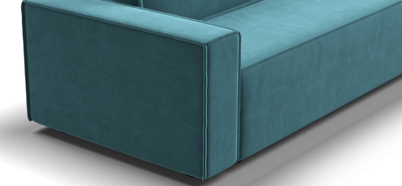 Лофт диван Велюр Монолит зелёный — купить в Озерце