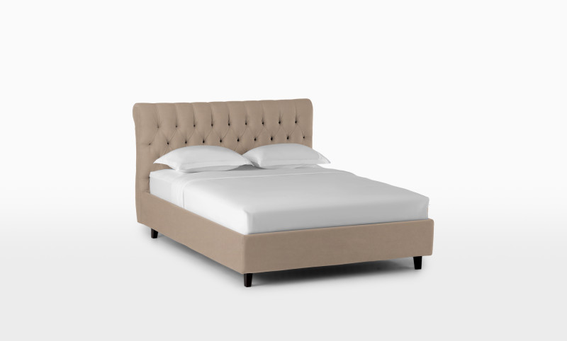 Кровать Allegro, ткань Sky Velvet 03, 180x200 - купить в Озерце