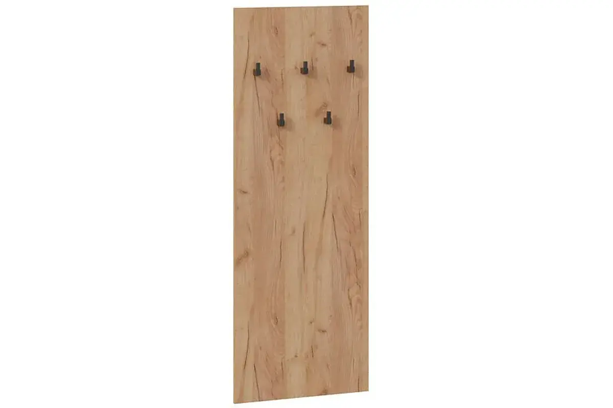 Прихожая Хилтон № 8 (Дуб Крафт золотой/Графит матовый) — Мебель-центр Озерцо