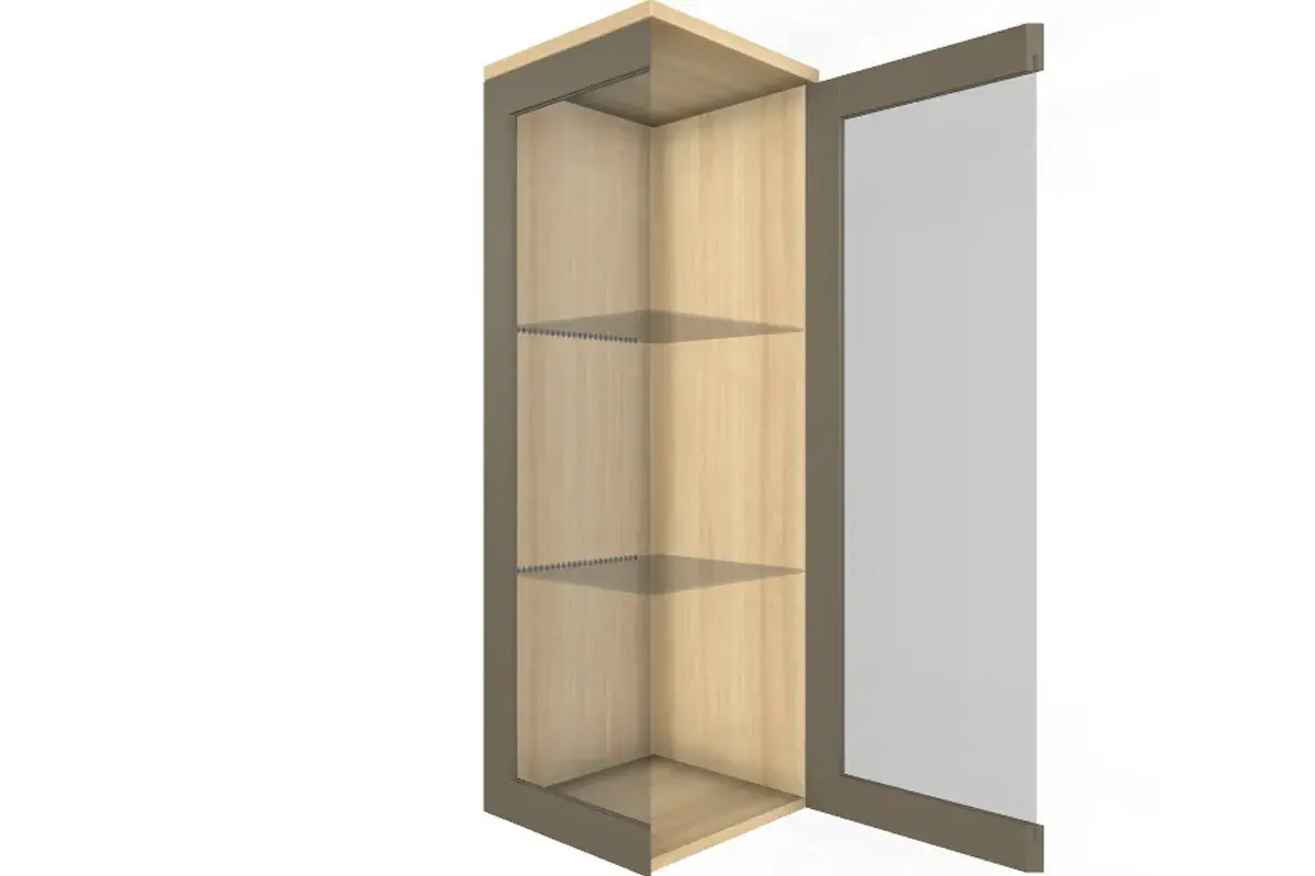 Антресоль АН-5007-АС-ЛМ (Ясень Асахи/Латте Матовый) в мебель-центре Озерцо