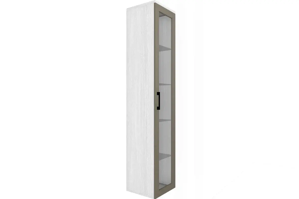 Гостиная Грейс комплект 9 (Снежный Ясень/Латте Матовый) — Мебель-центр Озерцо