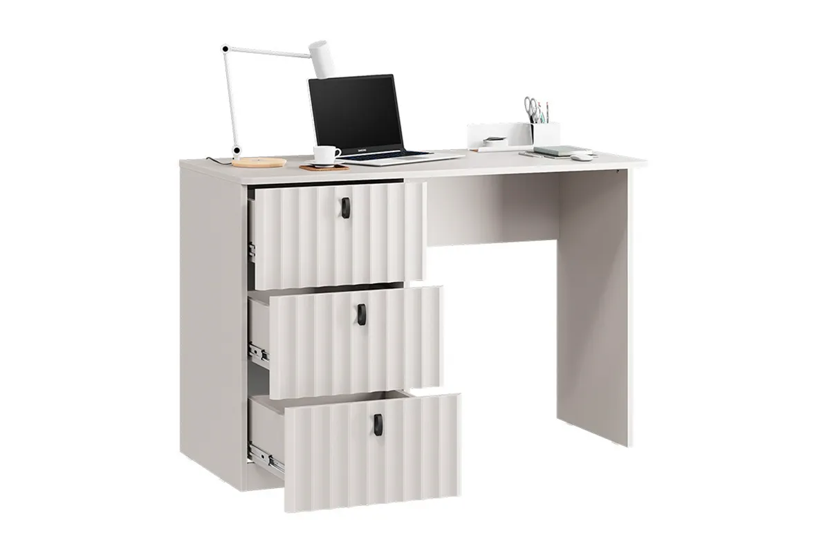 Стол письменный Тиффани Тип 1 (Кашемир / Кашемир матовый) — Мебель-центр Озерцо