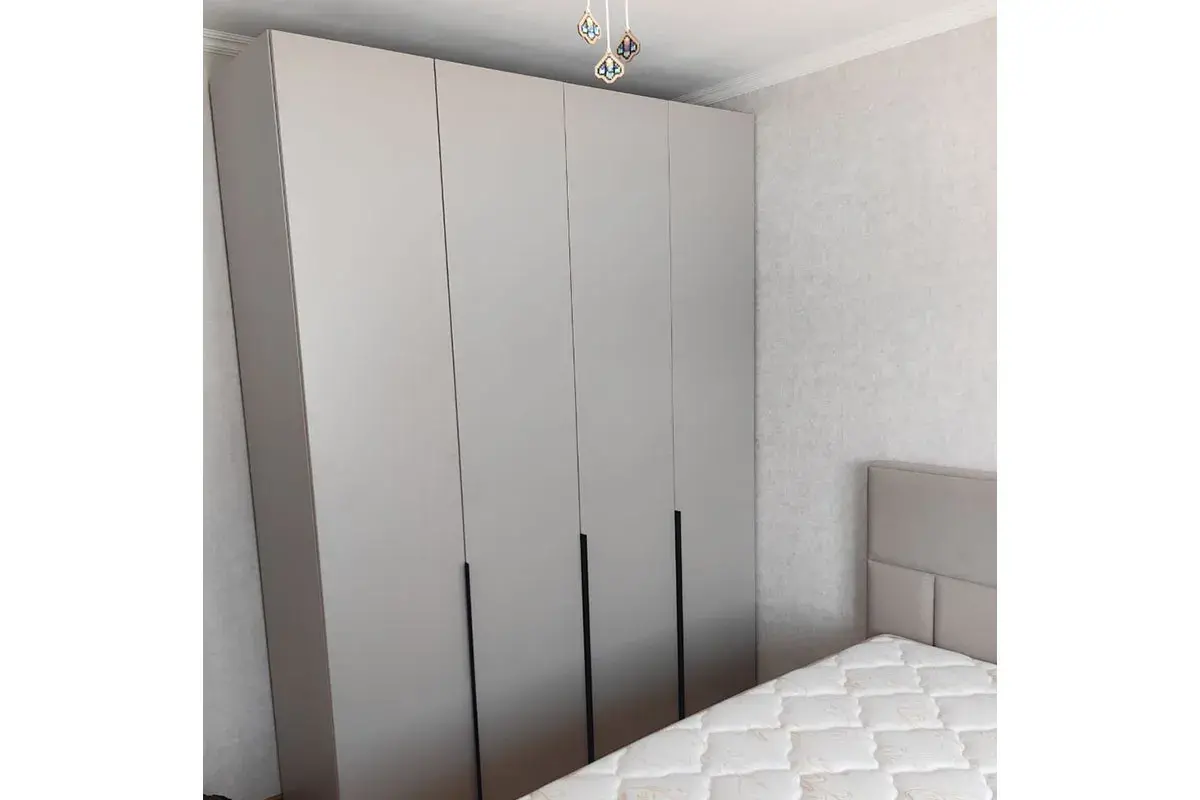 Шкаф Мария МШ 180.55 комплектация 6 (Дымчато-серый) в мебель-центре Озерцо