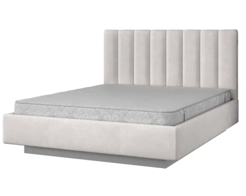 Кровать Сабрина 160 с подъемником. Цвет Nebby 001 - купить в Озерце