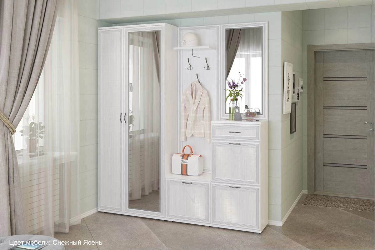 Тумба ТБ-1003 (Снежный Ясень) — Мебель-центр Озерцо