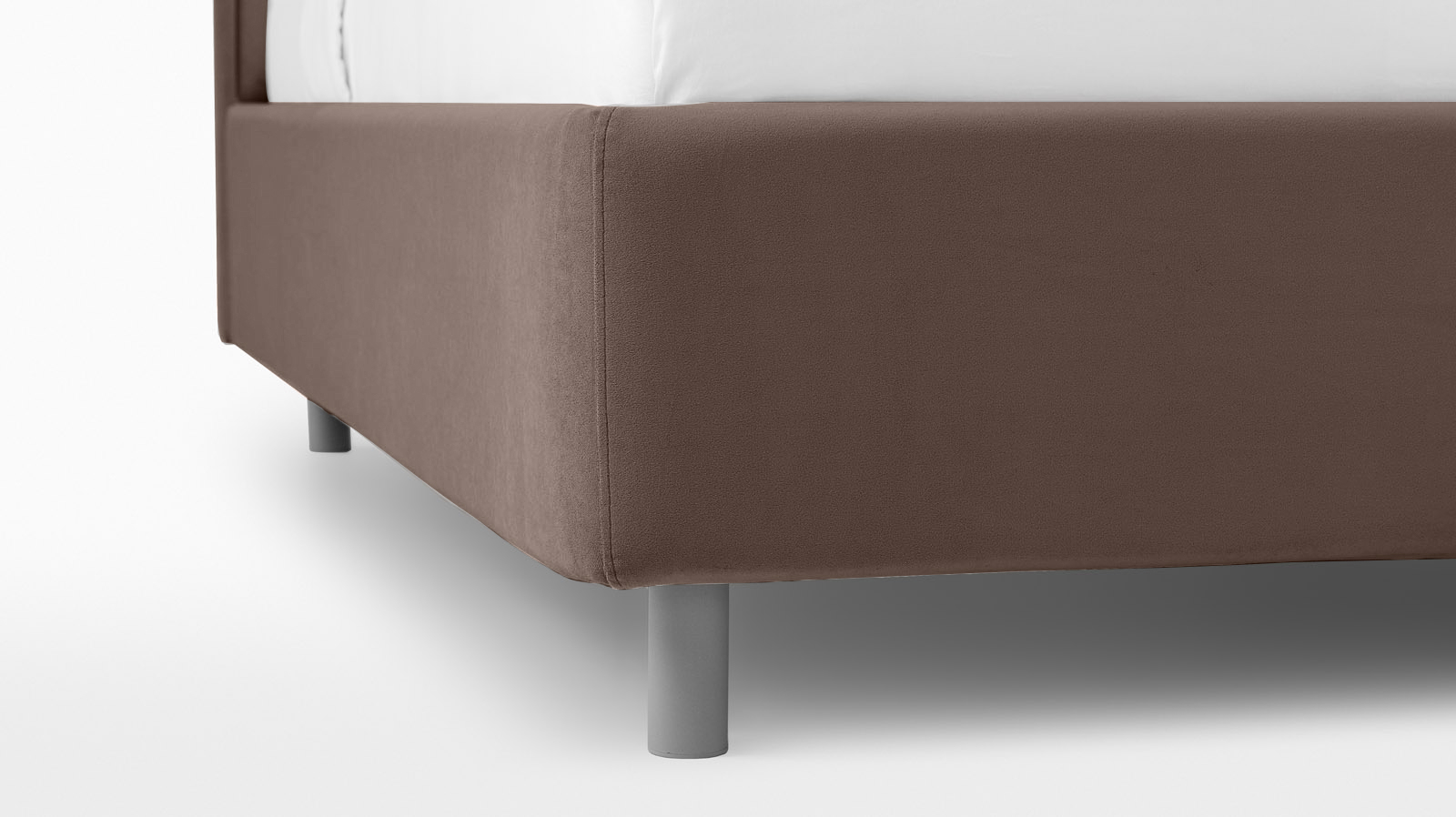 Кровать с подъемным механизмом Linea Nova, ткань Casanova Chocolate, 140x200 - купить в Озерце