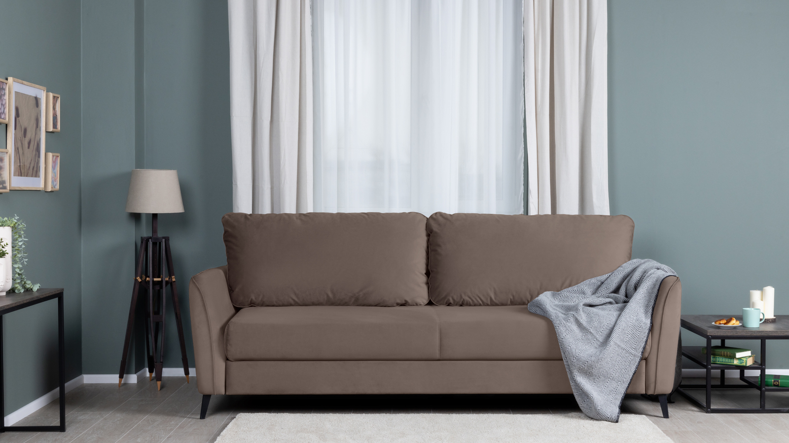 Диван Laguna Sky velvet 02 с коробом для белья 108x174 — купить в Озерце