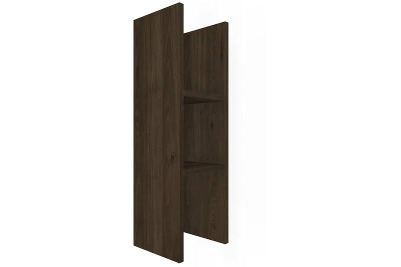 Полка ПЛ-1013-ГТ (Гикори Джексон темный) — Мебель-центр Озерцо