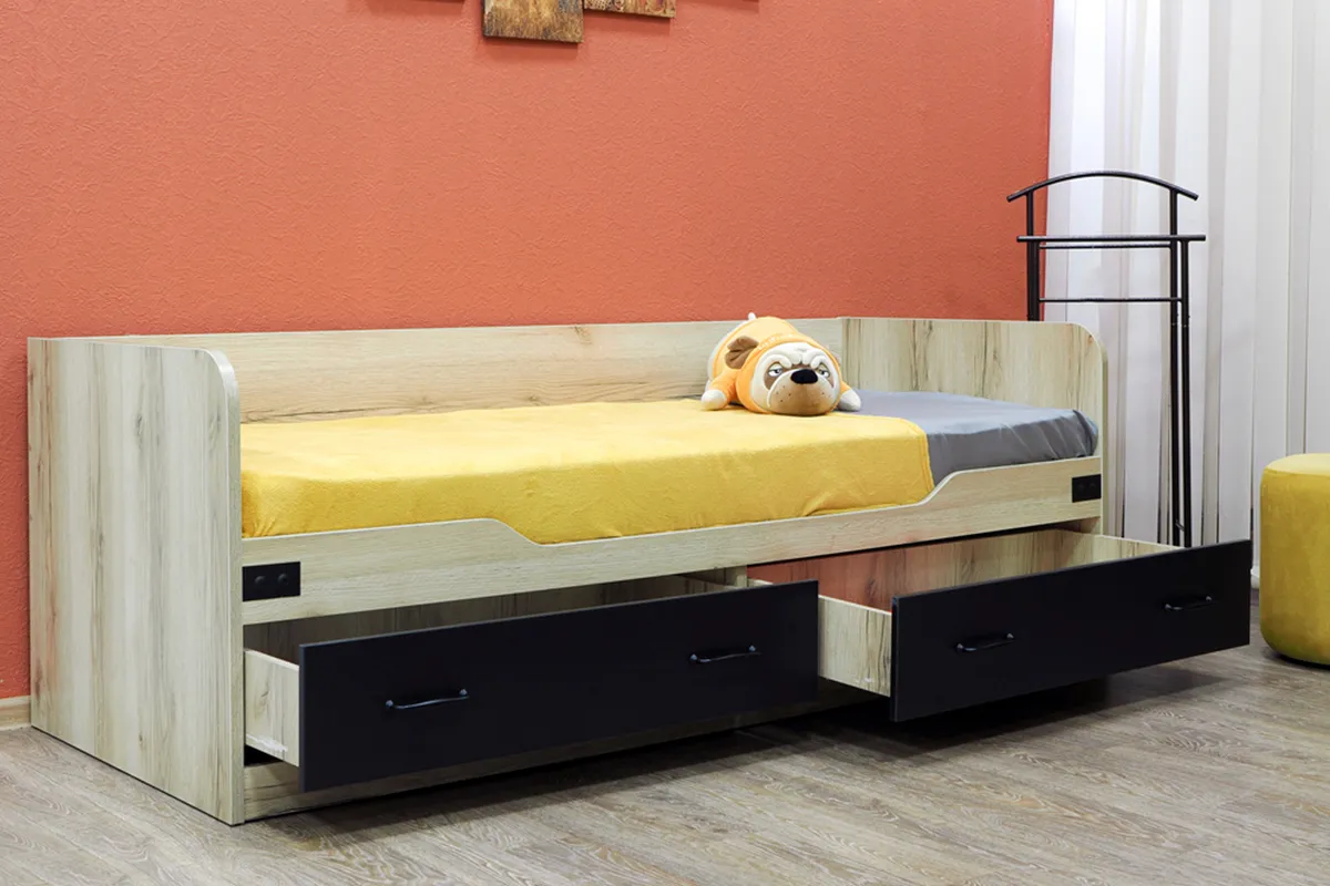 Кровать с ящиками Окланд - купить в Озерце