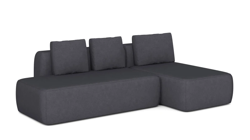 Диван модульный 2-секционный Molto 170+125 Тк. Galaktika blue 147x258 — купить в Озерце