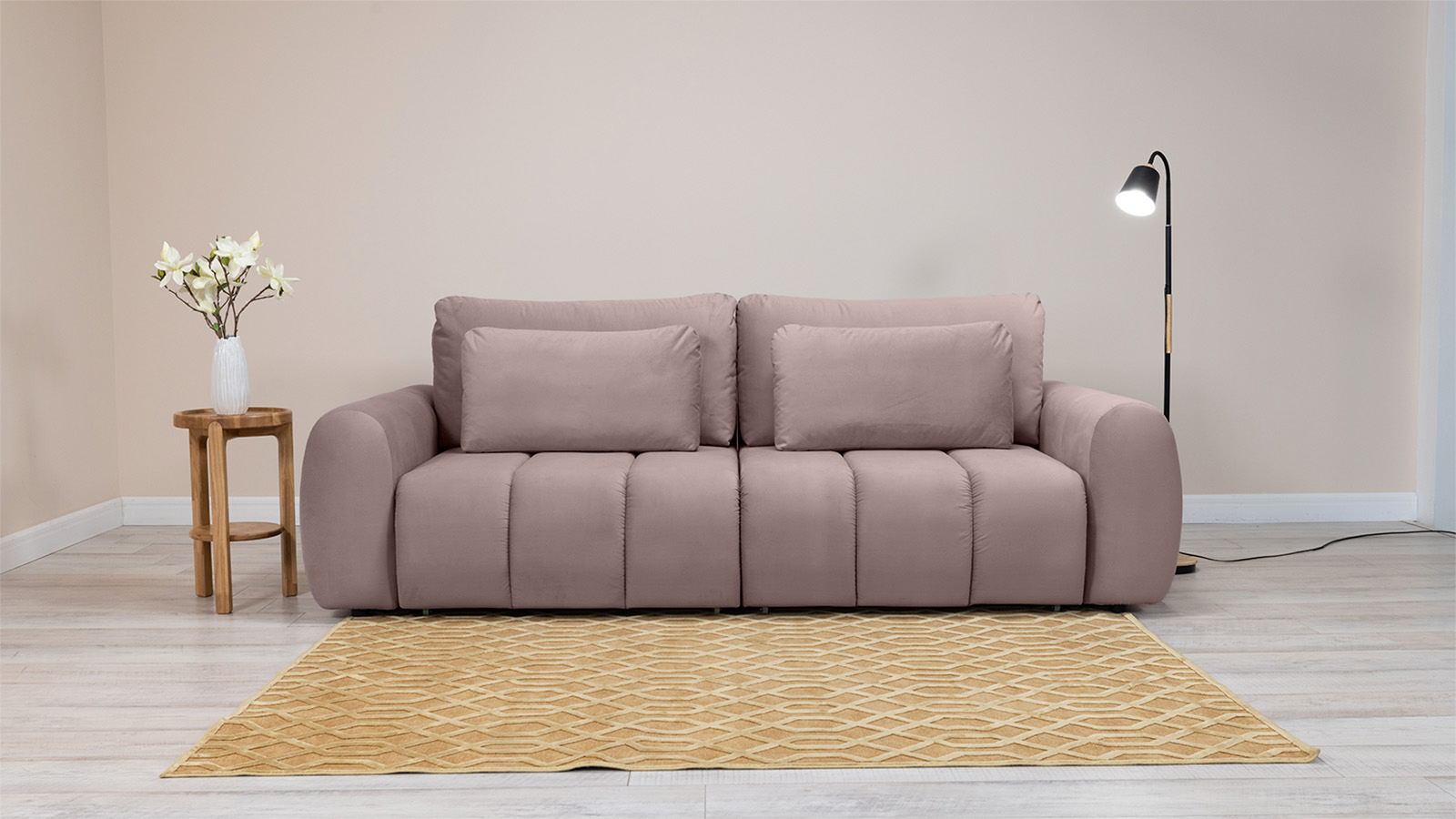 Диван -кровать Mellow Тк. Velutto 06 113x261 — купить в Озерце