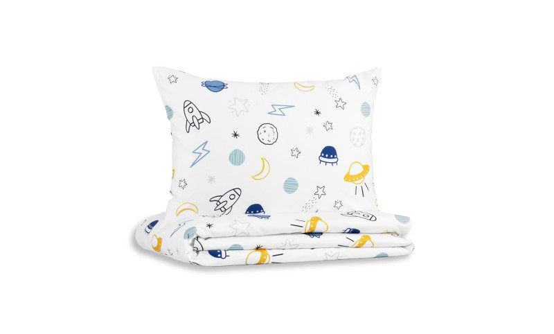 Постельное белье Askona kids Rocket, односпальный 140x205 в мебель-центре Озерцо