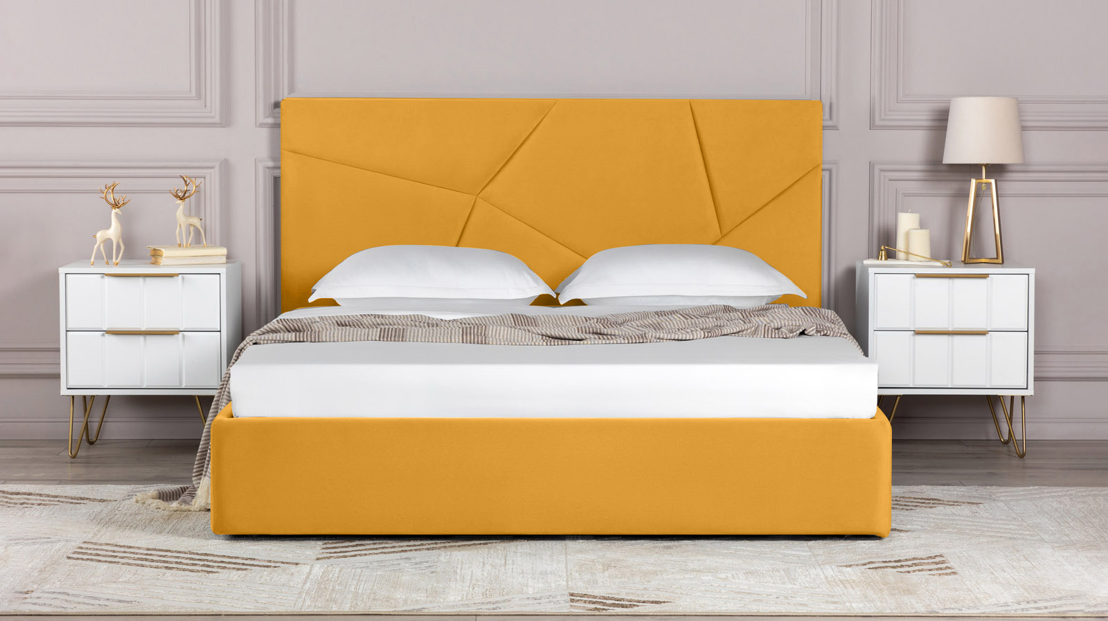 Кровать с подъемным механизмом Opera I, ткань Sky Velvet 30, 90x200 - купить в Озерце