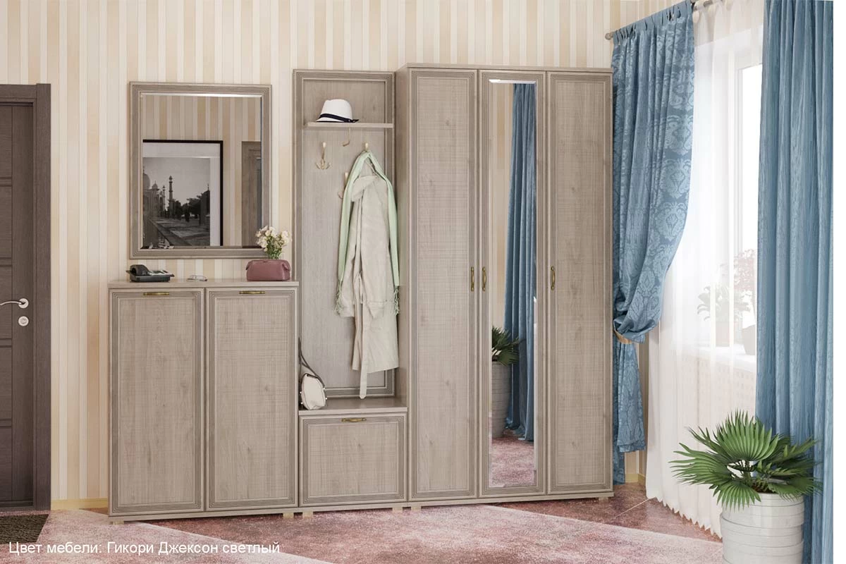 Тумба ТБ-1001 (Гикори Джексон светлый) — Мебель-центр Озерцо