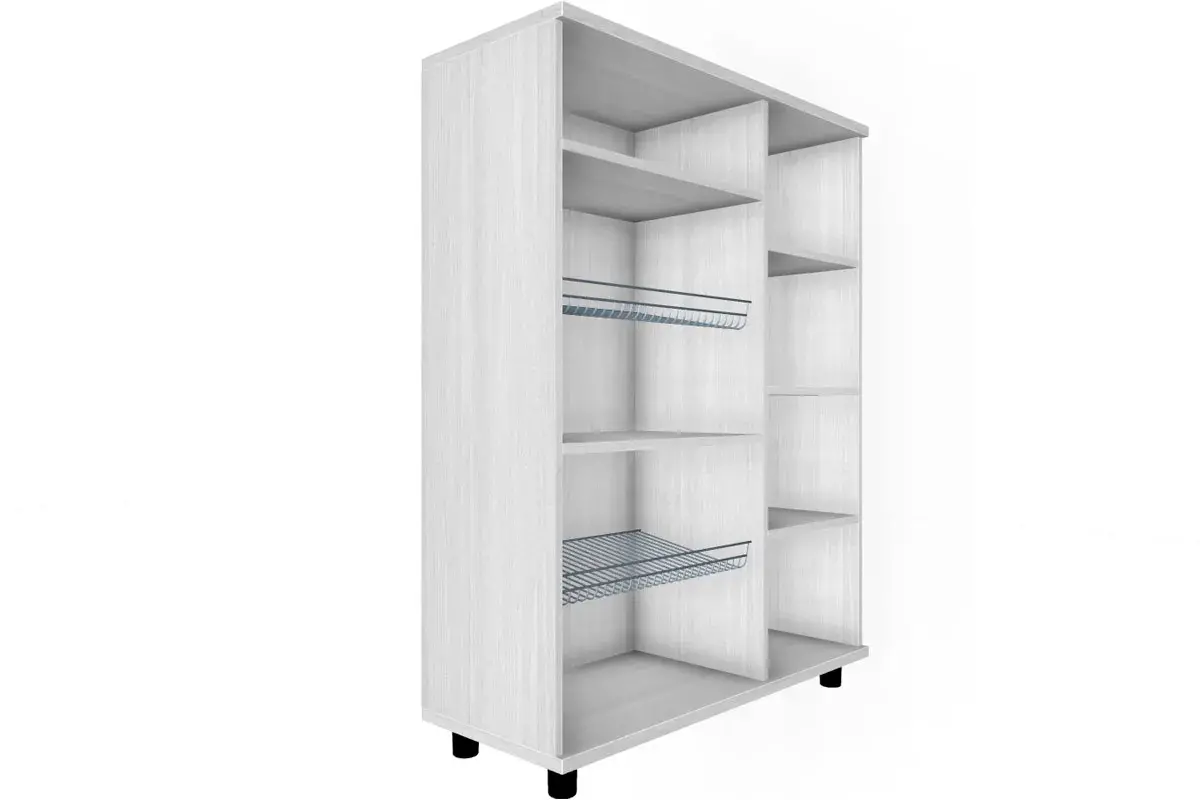 Тумба ТБ-5002-СЯ-ЛМ (Снежный Ясень/Латте Матовый) — Мебель-центр Озерцо