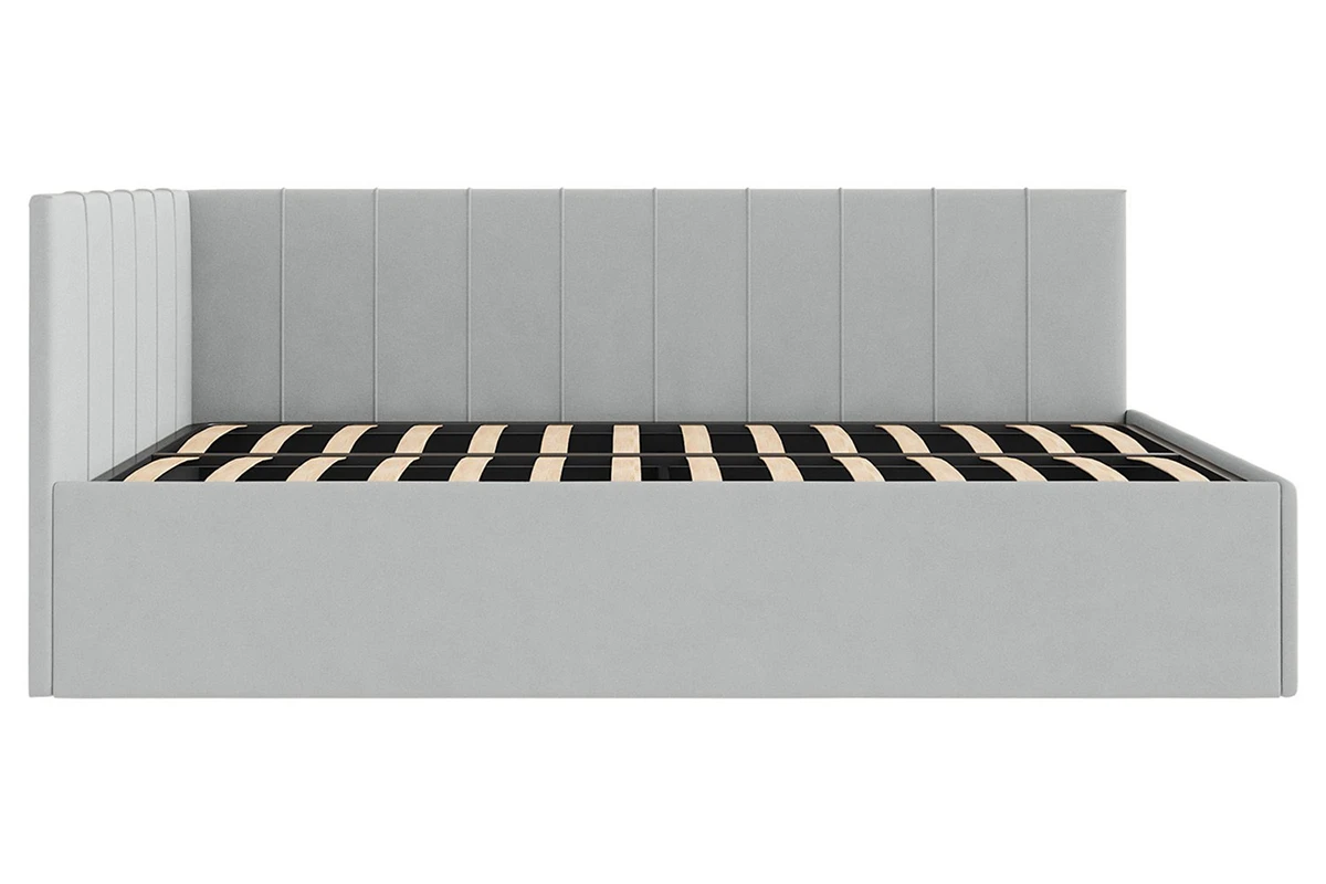 Кровать Мика с ПМ 120х200 универсальная Newtone Light Grey - купить в Озерце