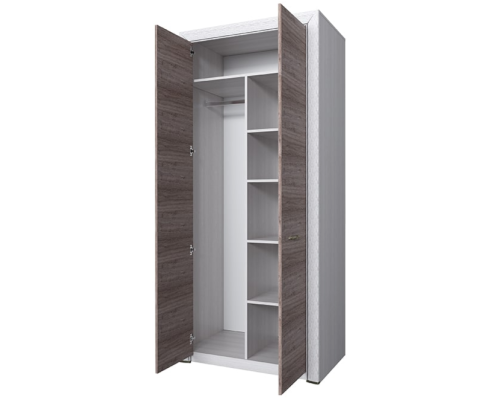 Оливия Шкаф 2DG с полками в мебель-центре Озерцо