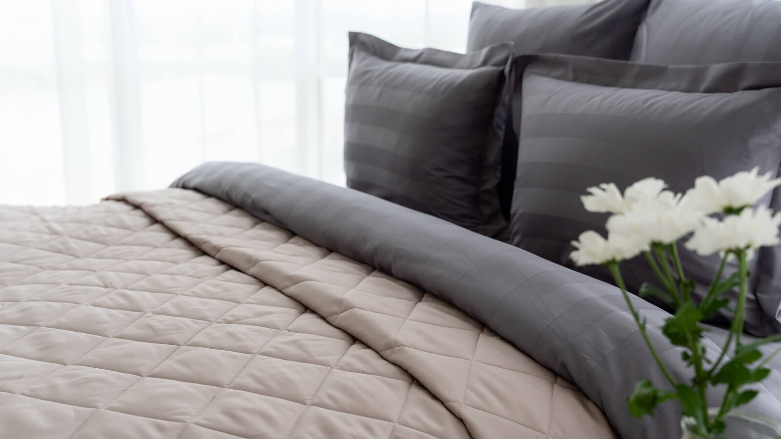 Покрывало хлопковое Askona Home, цвет кремовый 220x240 в мебель-центре Озерцо