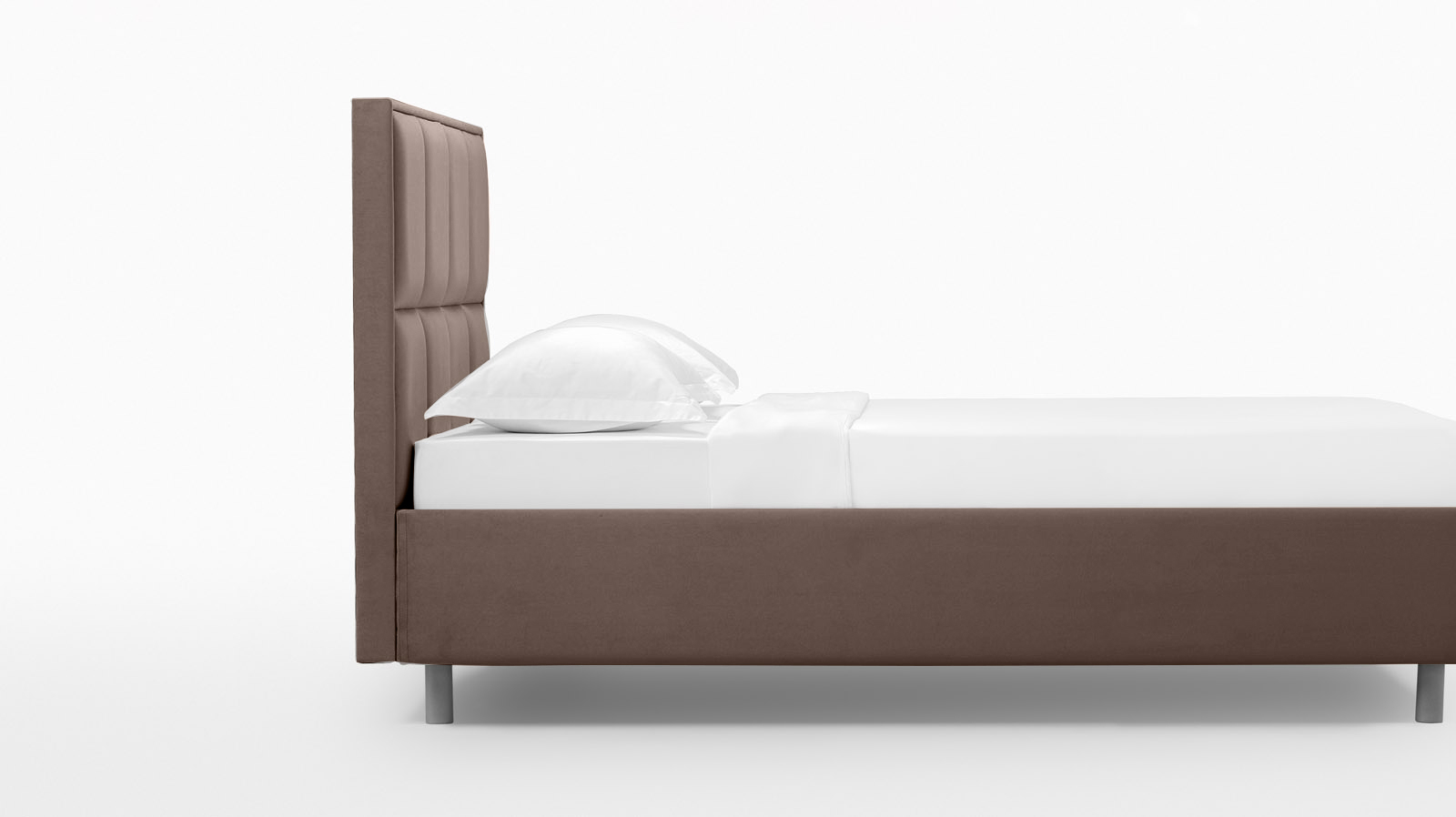 Кровать с подъемным механизмом Linea Nova, ткань Casanova Chocolate, 180x200 - купить в Озерце