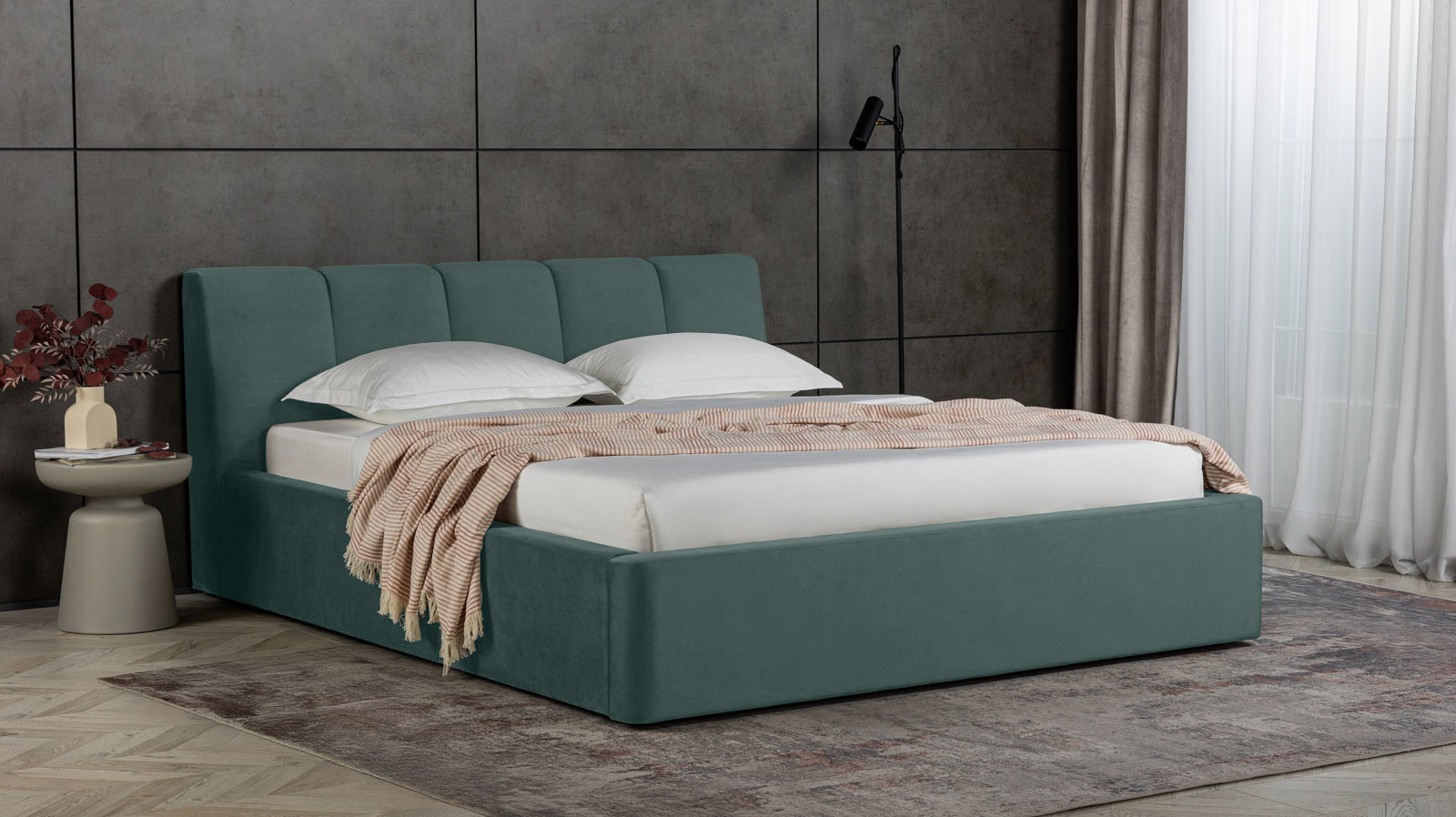 Кровать Niks Тк. Casanova Casanova Seawave 200x200 - купить в Озерце