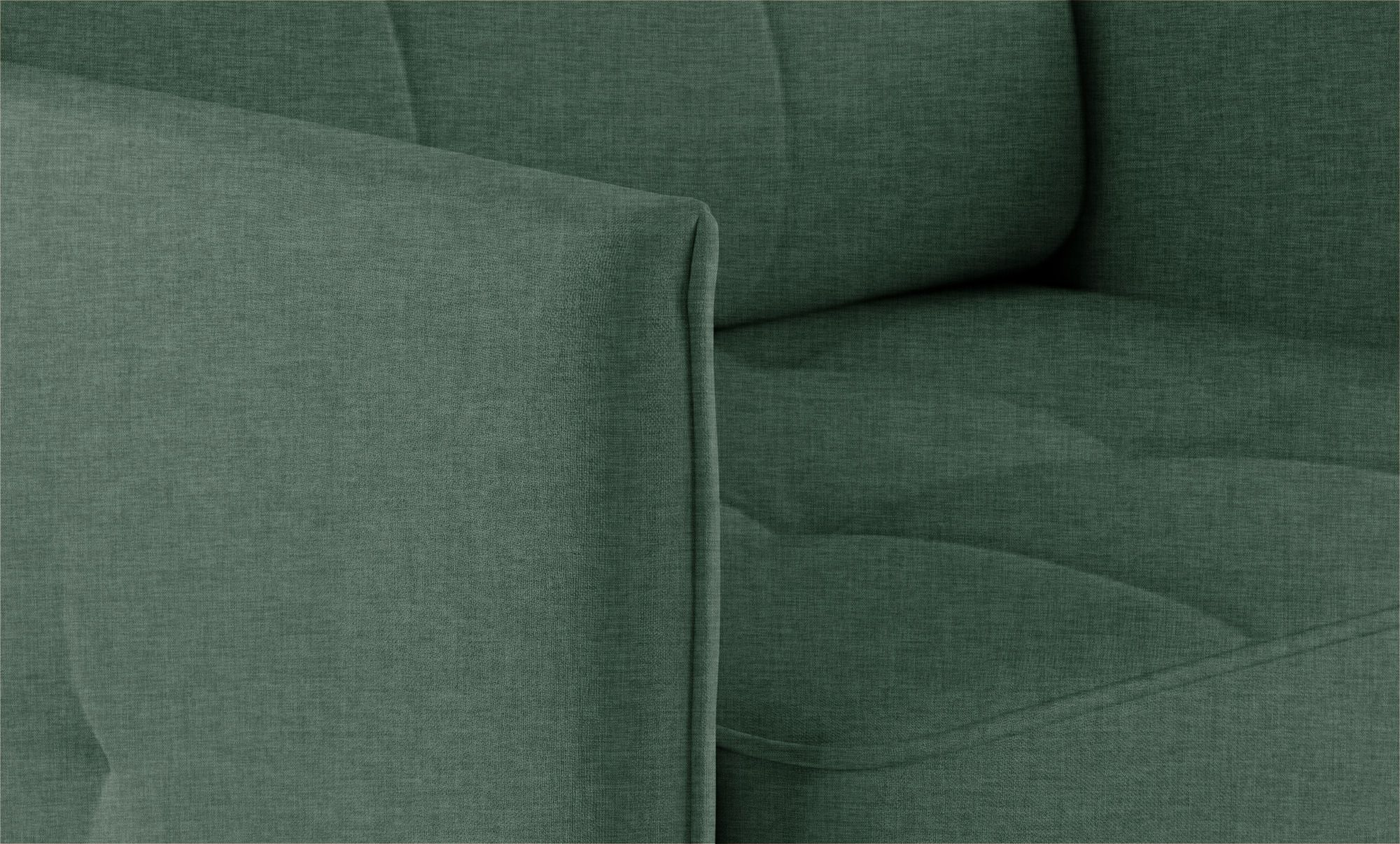 Кресло -кровать Amani Pro, ткань Lidot green (подлокотник: 5 см) — купить в Озерце