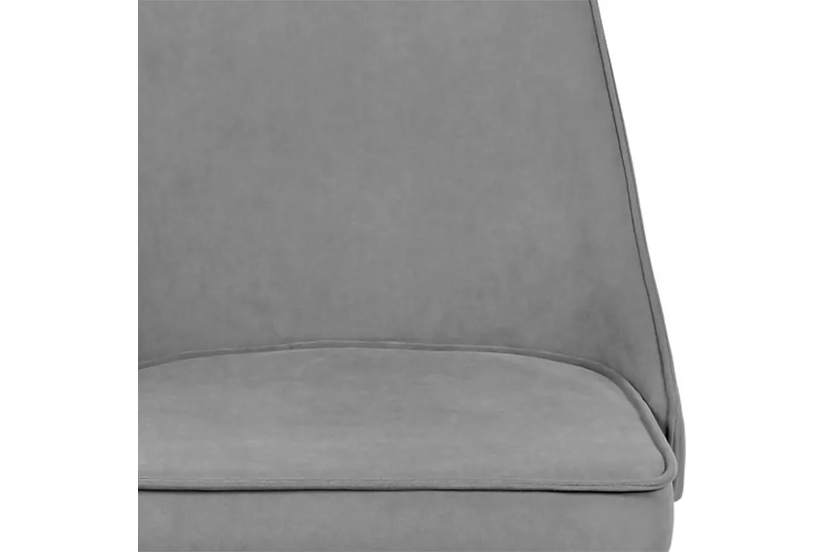 Стул Лорд (Муар черный/Велюр Dream Grey/Серый) СРП-071 - купить в Озерце