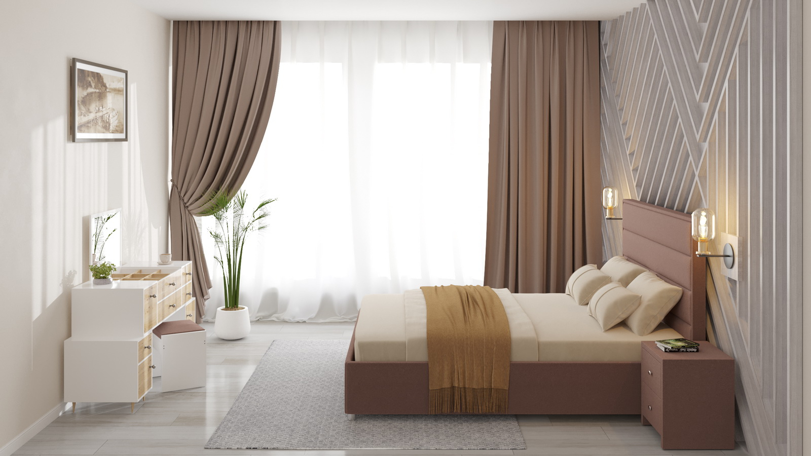 Шторы Blackout Basic 2.0, цвет Капучино, 160x250 в мебель-центре Озерцо