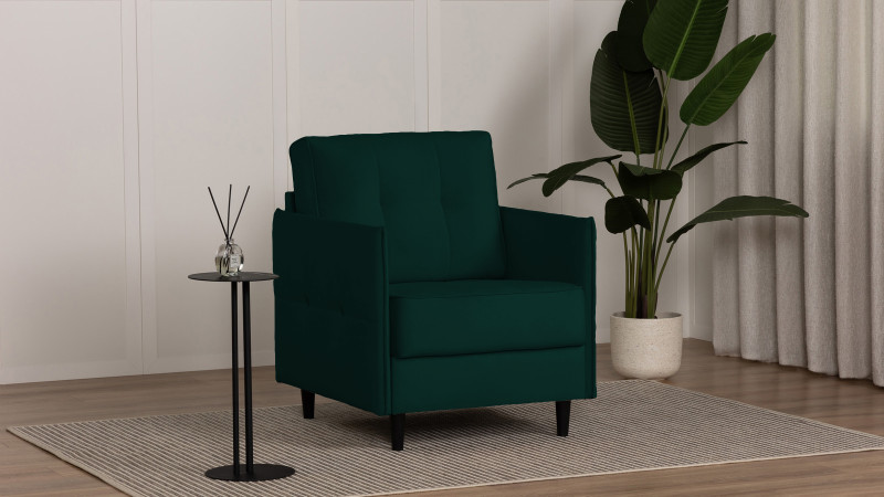 Кресло Amani Pro, Тк. Sky Velvet 42 (подлокотник: 5 см) 73.5x89 — купить в Озерце