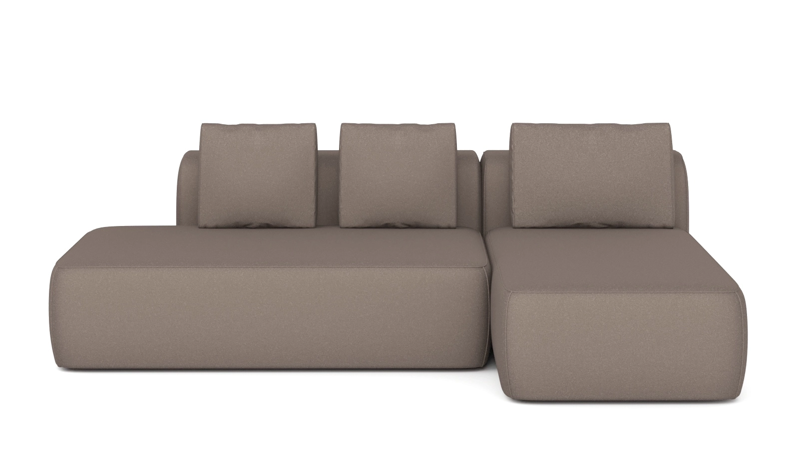 Диван модульный 2-секционный Molto 170+125 Тк. Aura 03 147x258 — купить в Озерце