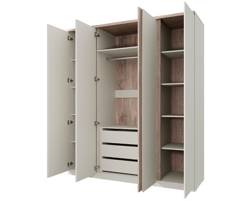 Лима Шкаф 4DG с комплектом ящиков 3S — купить в мебель-центре Озерцо Лима Шкаф 4DG с комплектом ящиков 3S в мебель-центре Озерцо