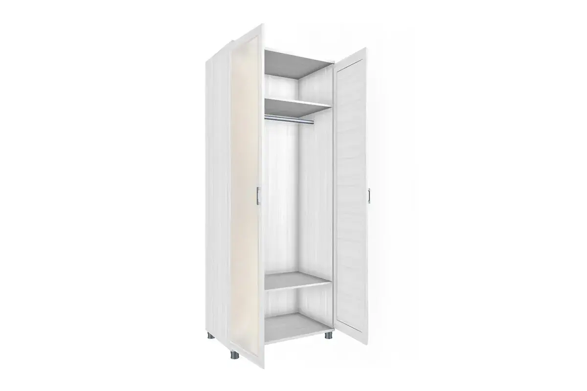 Шкаф ШК-2803 (Снежный Ясень) в мебель-центре Озерцо