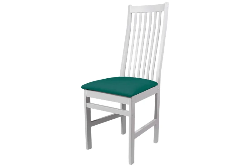 Стул Сюзан (Белая эмаль / Изумрудный 31) - купить в Озерце