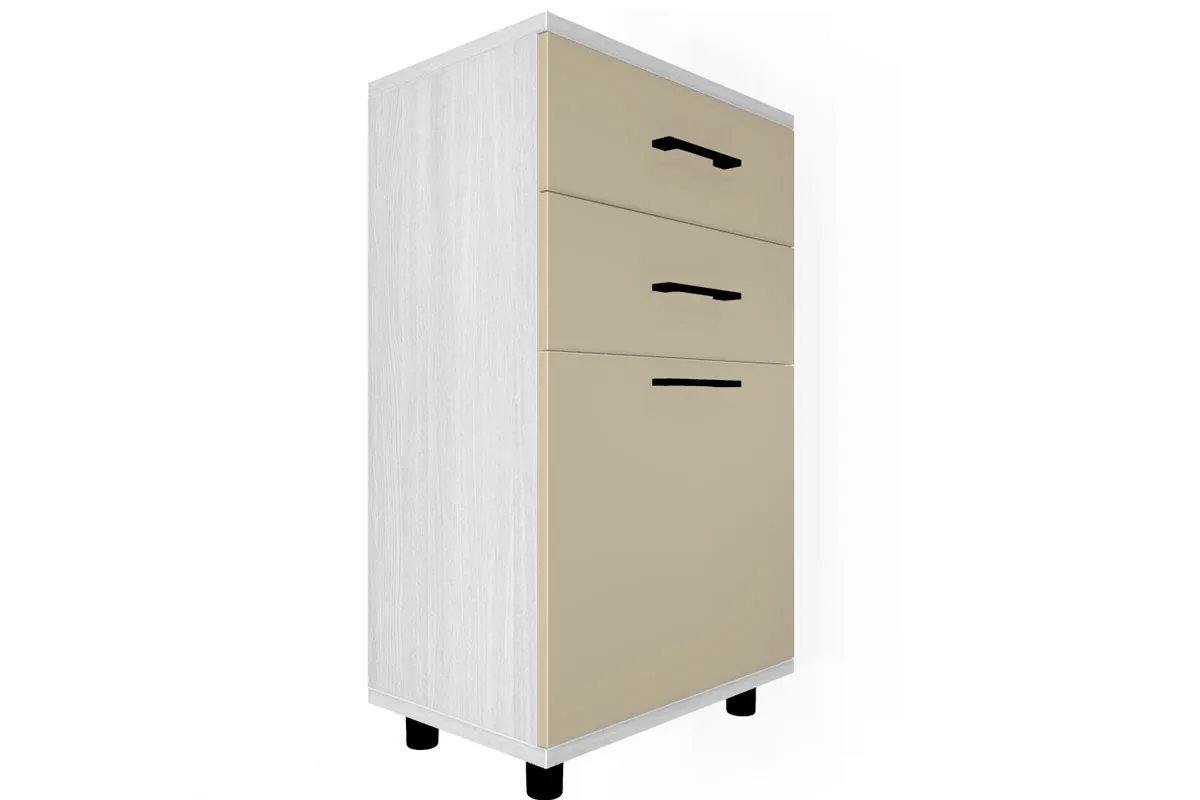 Прихожая Грейс (Снежный Ясень/Кашемир Матовый) — Мебель-центр Озерцо