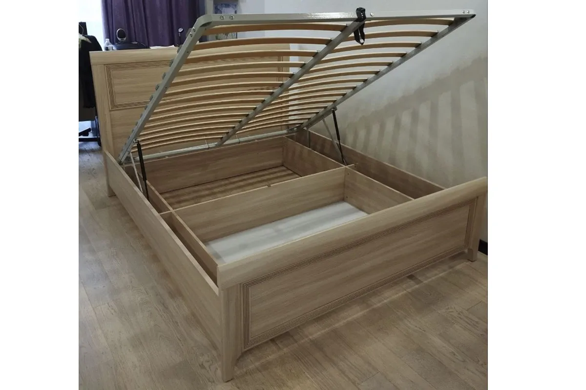 Кровать КР-1023 160х200 (Ясень Асахи) - купить в Озерце